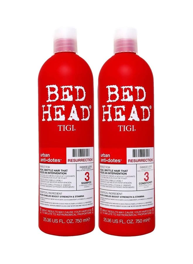 Bed Head Resurrection Shampoo And Conditioner 2 x 750ml