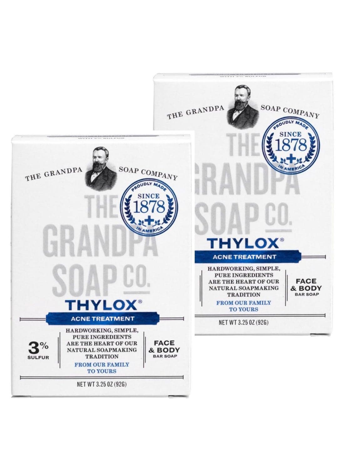 2-Piece Thylox Acne Treatment Soap