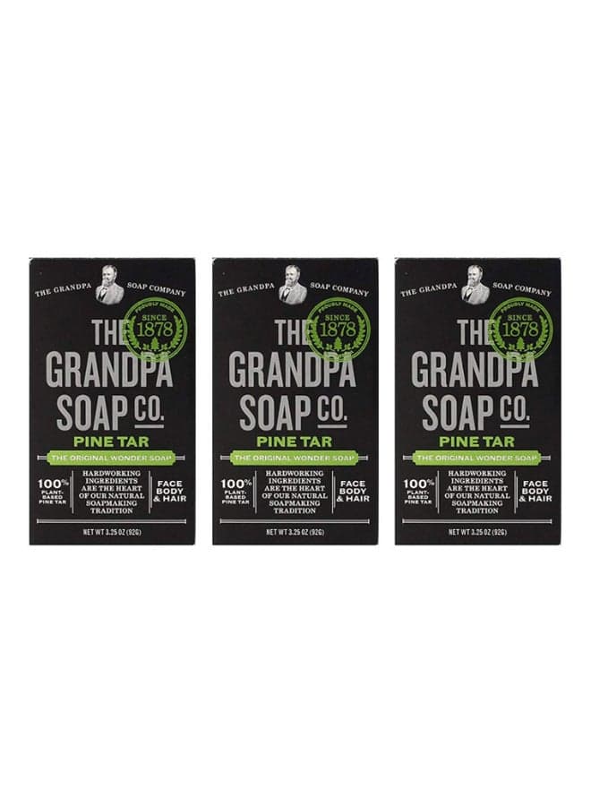 6-Piece Pine Tar Bar Soap Set