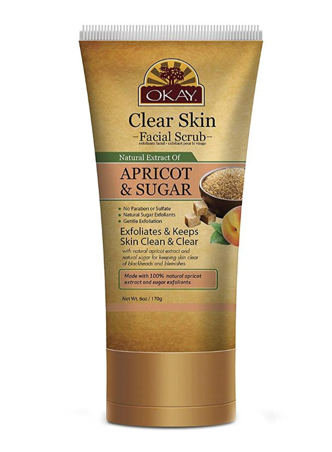 Naturals Apricot And Sugar Facial Scrub