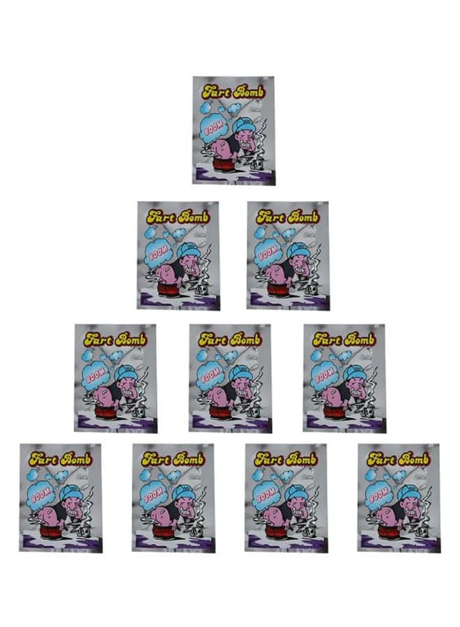 10-Piece Smelly Fart Bomb Bag Set