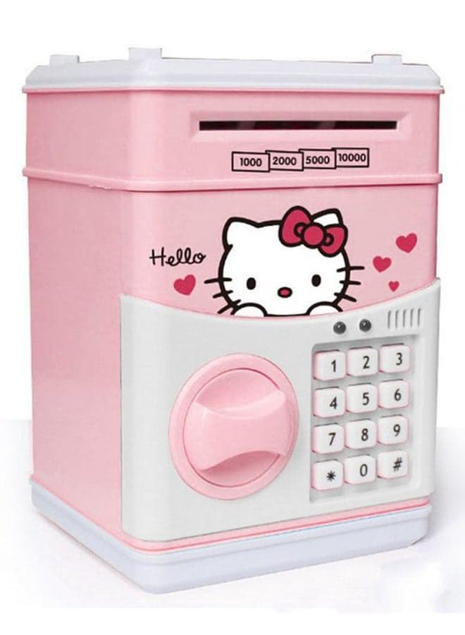 Electronic Password Protected Piggy Bank Atm Machine Durable Sturdy For Money Saving