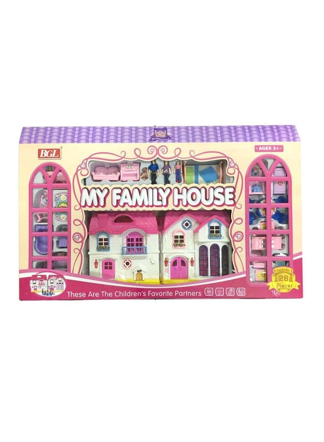 My Family House Play Toy Set