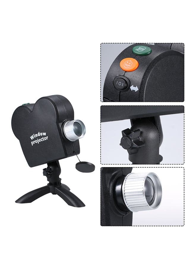 Mini Window Movie Projector Home Black