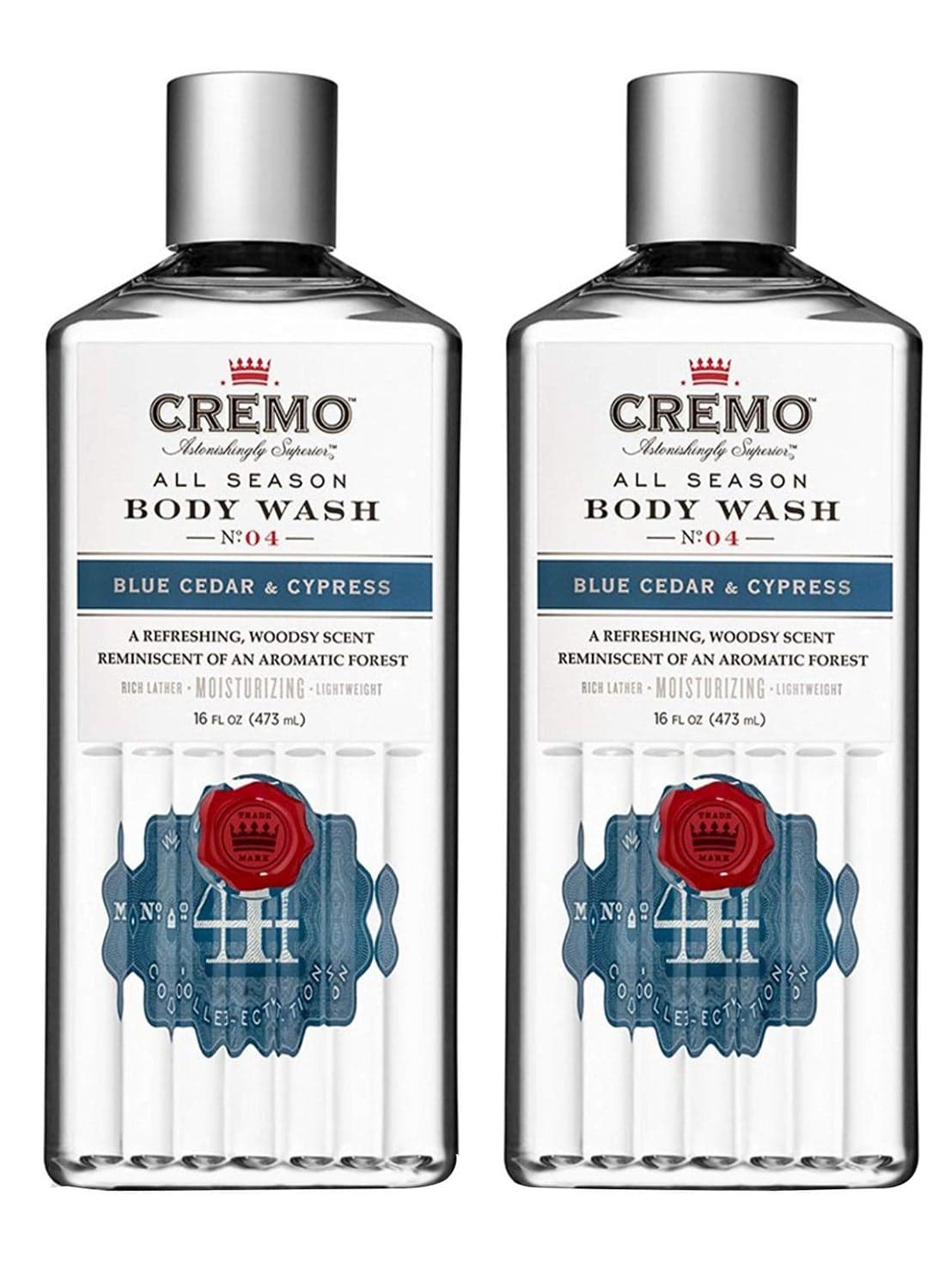 Pack Of 2 Blue Cedar And Cypress All Season Body Wash 2 x 473ml