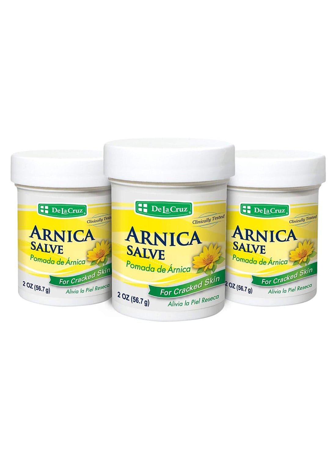Pack of 3 Arnica Salve for Cracked Skin 3 x 56.7grams