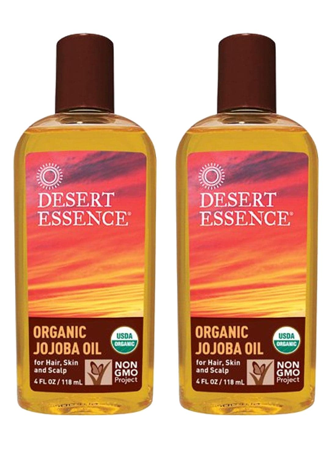 Pack Of 2 Essence Organic Jojoba Oil