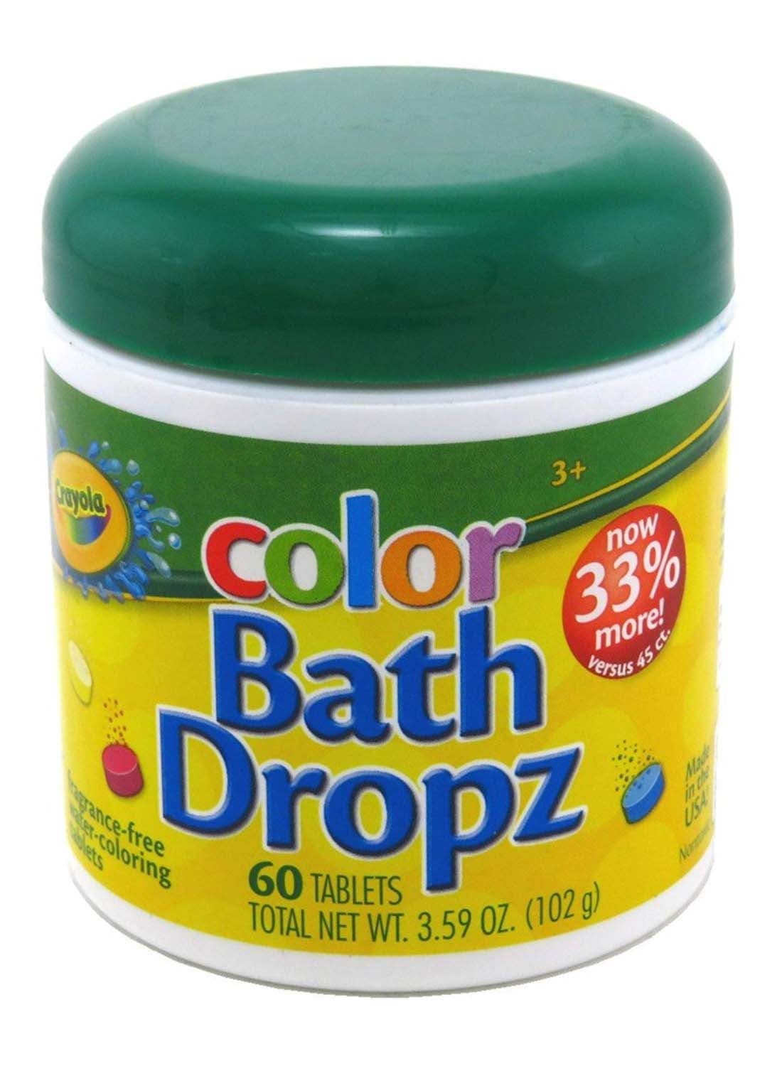 Pack Of 6 Color Bath Dropz 612grams