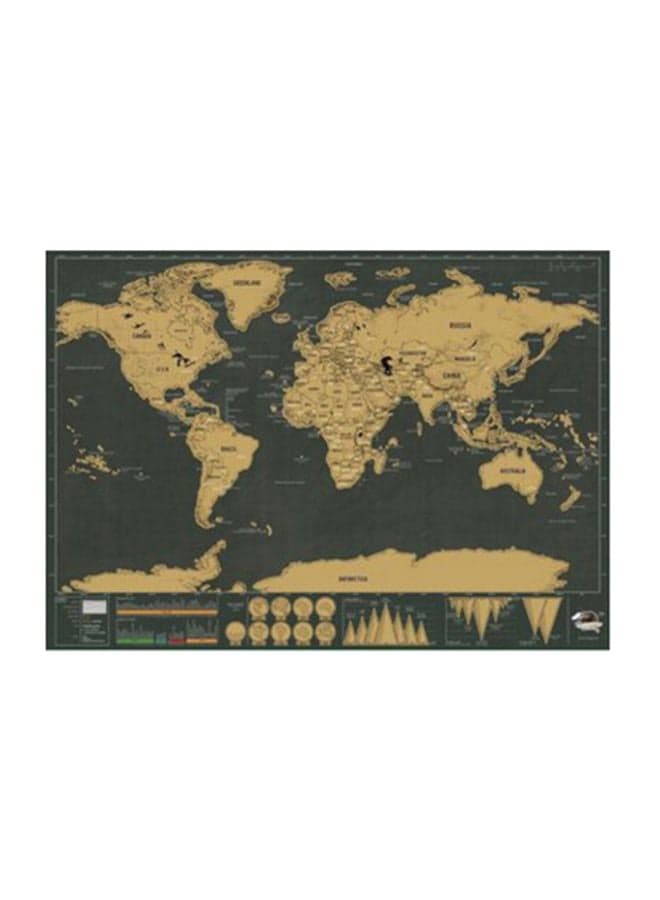 Decorative Wall Art Painting Black/Beige 42 x 30cm
