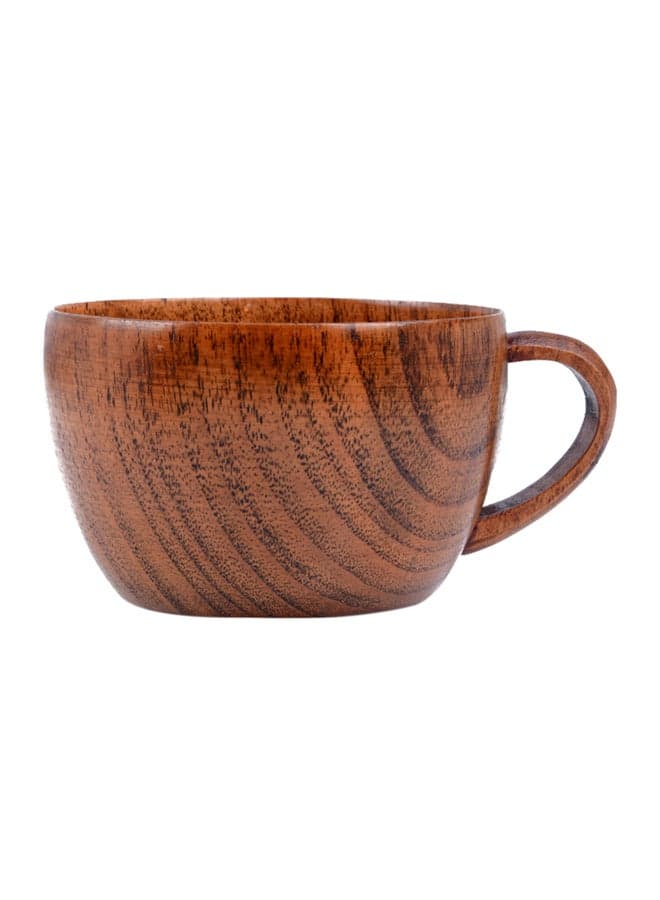 Wooden Coffee Mug Brown 13x12x8cm
