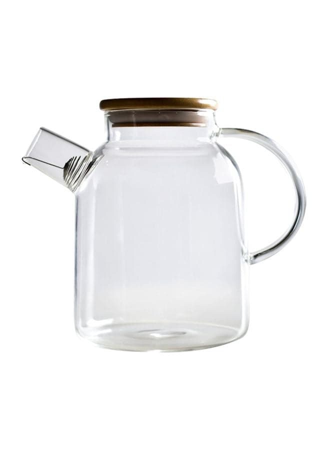 Minimalist Glass Teapot with Lid, Heat-Resistant Borosilicate Tea Kettle, Clear 13.5 x 6.8 x 18.5cm, Perfect for Loose Leaf & Flowering Tea ,Glass Teapot, Clear Tea Kettle, Borosilicate Teapot, Minimalist Tea Maker, Loose Leaf Tea Pot, Heat Resistant Glass Kettle, Small Glass Teapot, Tea Serving Pot