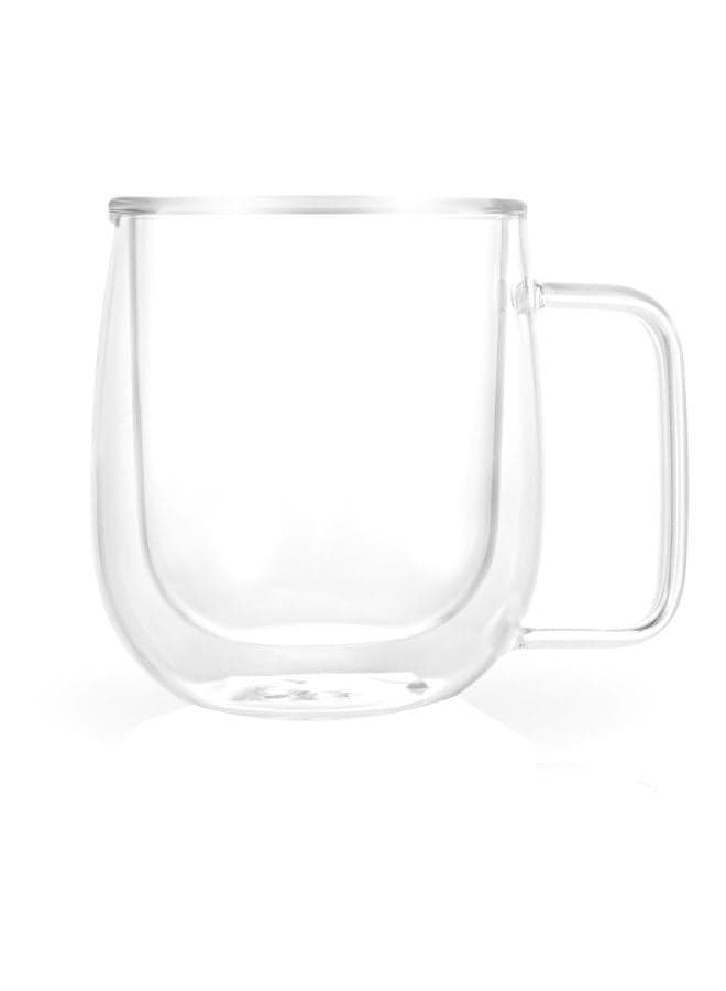 Double Layer Insulation Cup Clear 75x98mm