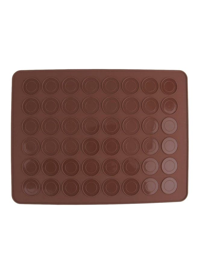 Oven Baking Mat Sheet Brown 39x28.5centimeter