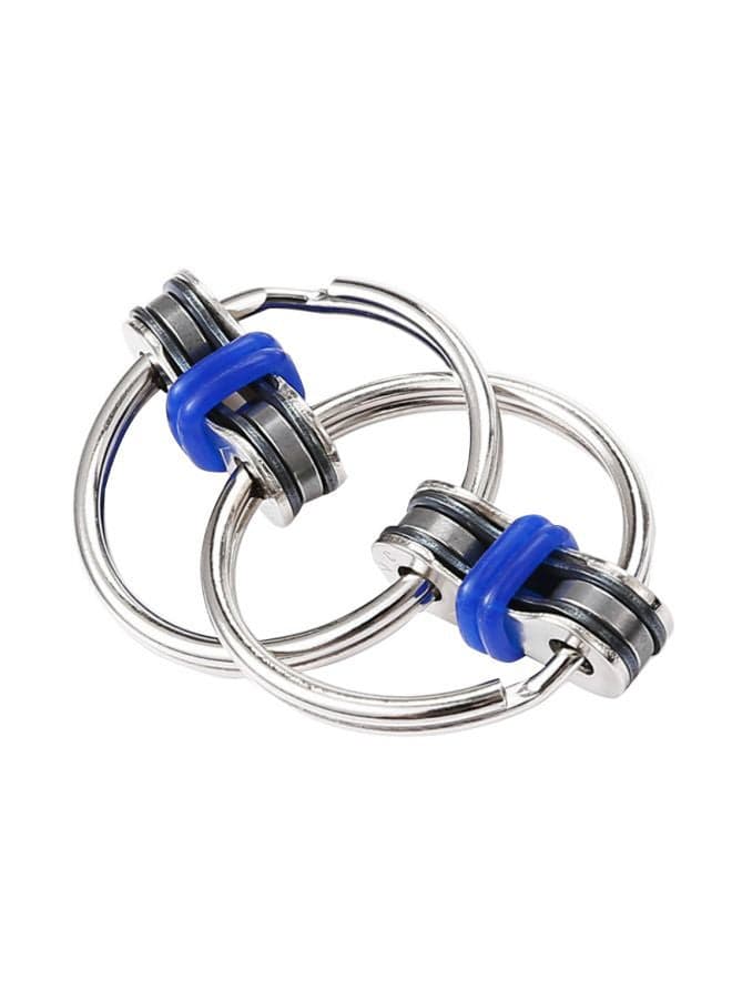 Finger Key Ring With Mini Hand Spinner