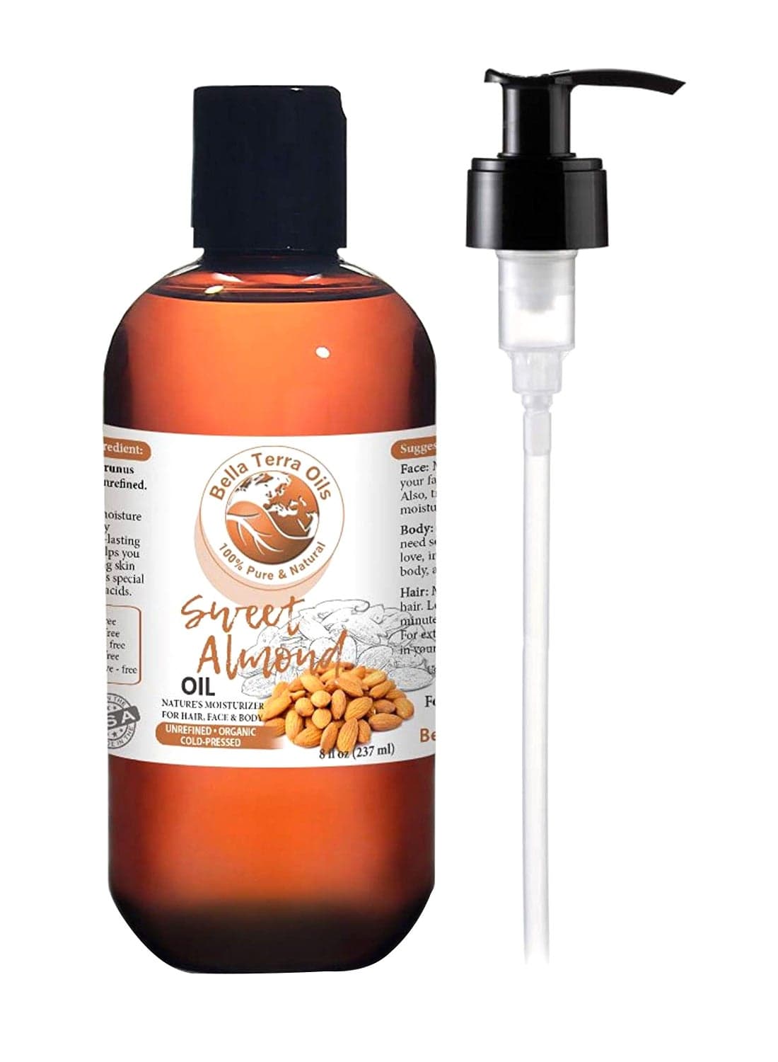 Cold-Pressed Sweet Almond Oil
