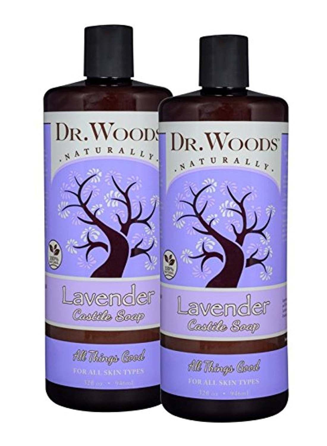 Pack Of 2 Lavender Castile Liquid Soap 2 x 946ml