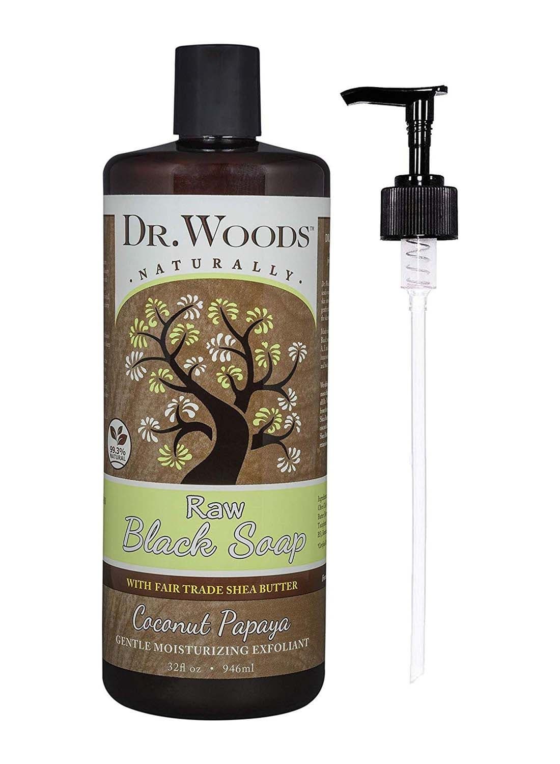 Raw Black Soap With Pump 946ml
