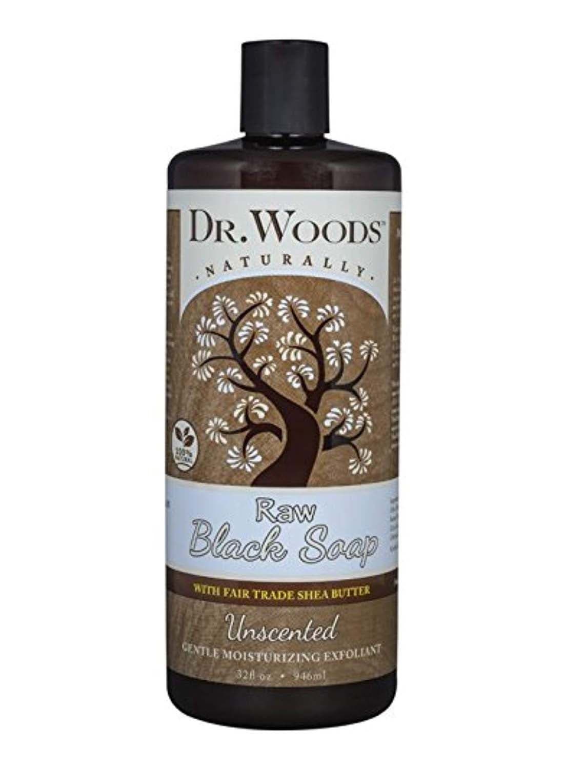 Raw Black Unscented Liquid Soap 946ml