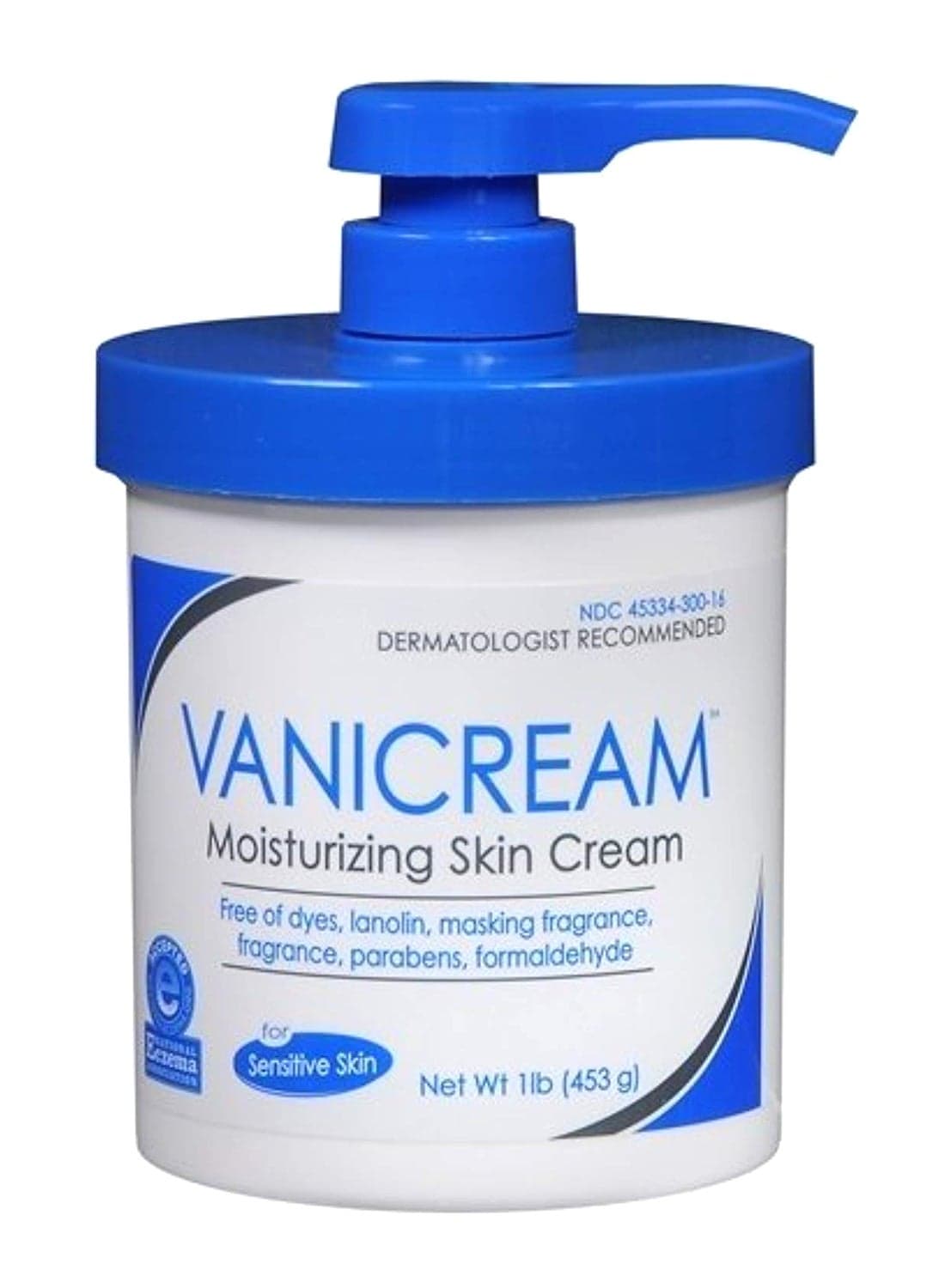 Moisturizing Cream, For Sensitive Skin, 1 Lb