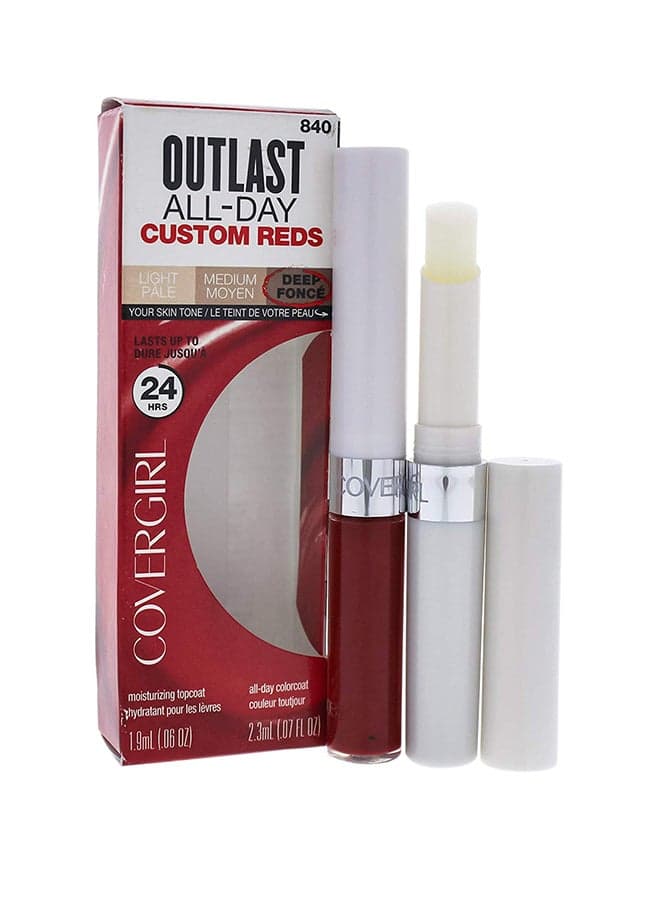 Outlast All-Day Lipcolor White/Red