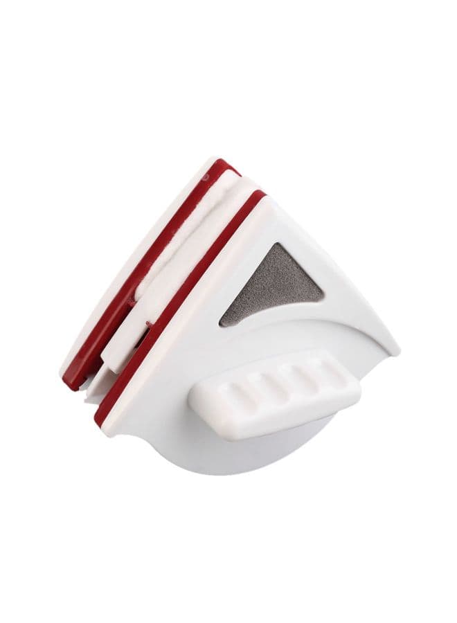 Adjustable Double Faced Glass Cleaner White 12x6x2.5cm