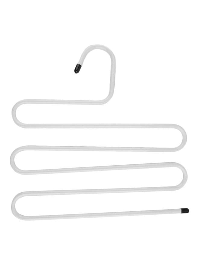 Metal Pants Hanger White