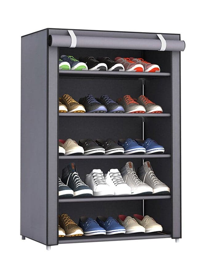 Shoes Organizer Rack Grey 90x60x30cm