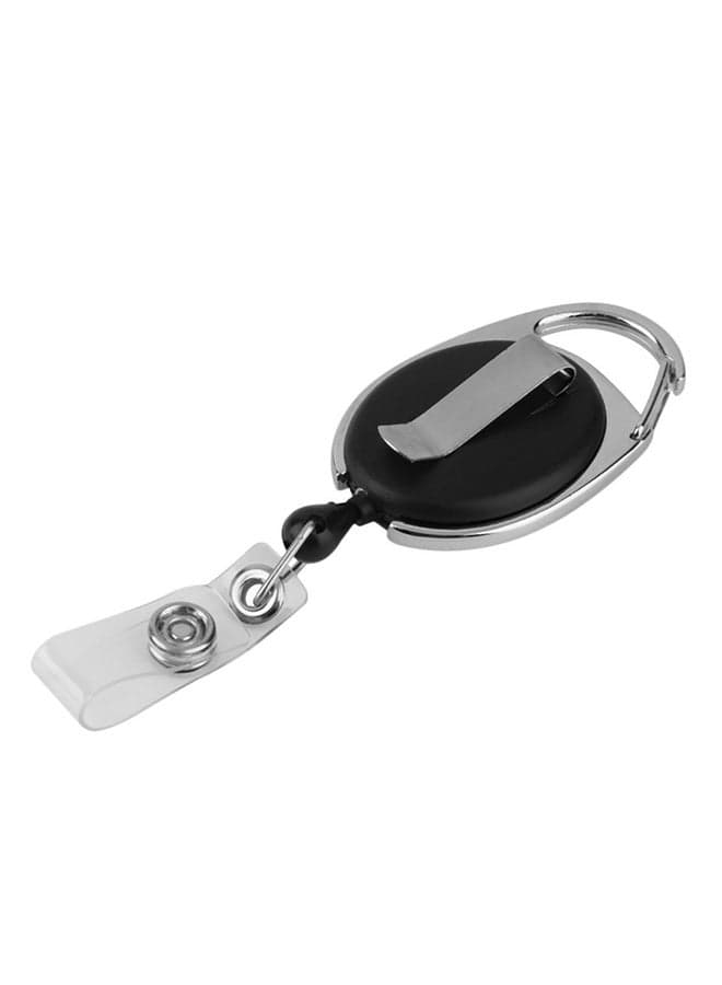 Badge Reel For ID Card Holders Black
