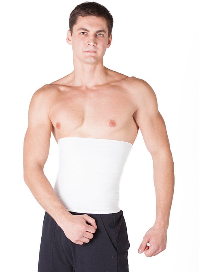 Abdomen Girdle White