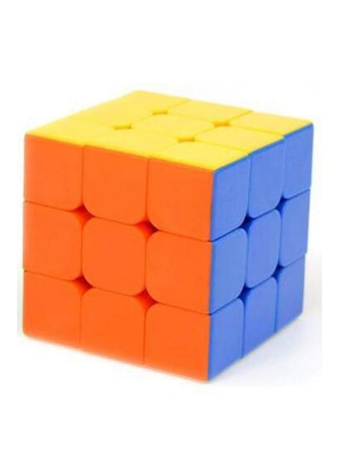 3X3 Stickerless Rubiks Cube Puzzle 7cm