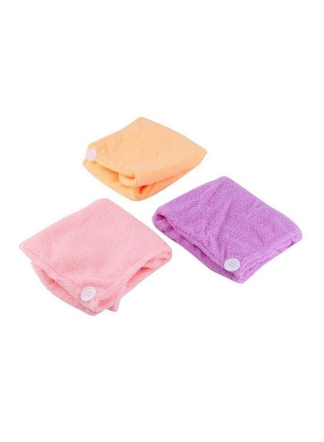Hair Drying Towel Multicolour 60x20x3cm
