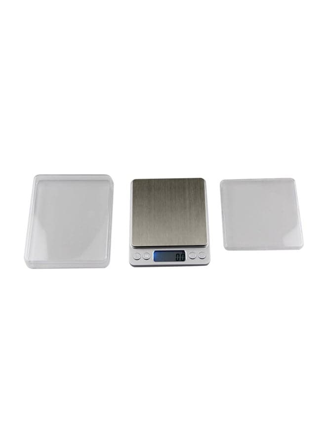 Mini Jewelry Balance Weight Scale Silver 16 x 13 x 3centimeter