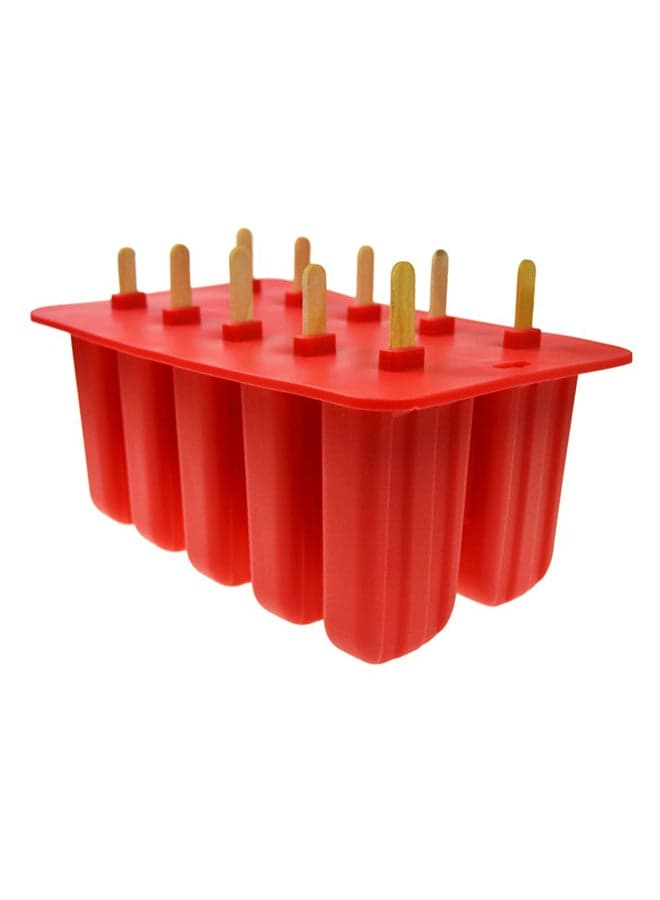 Ice Cream Mould Maker Red 23 x 14.5 x 10cm