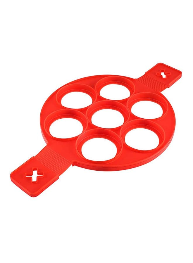 Non-Stick Egg Ring Pancake Mould Red
