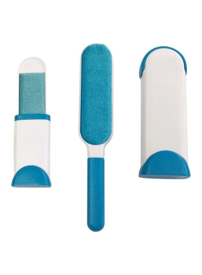 Reusable Fur And Lint Remover Kit Blue/White