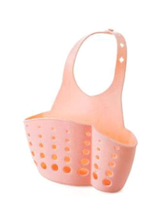 Adjustable Sink Faucet Holder Pink 8.5x12x22.5cm