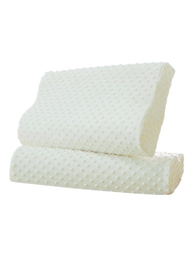 Orthopedic Memory Foam Pillow Foam White 30 x 50cm