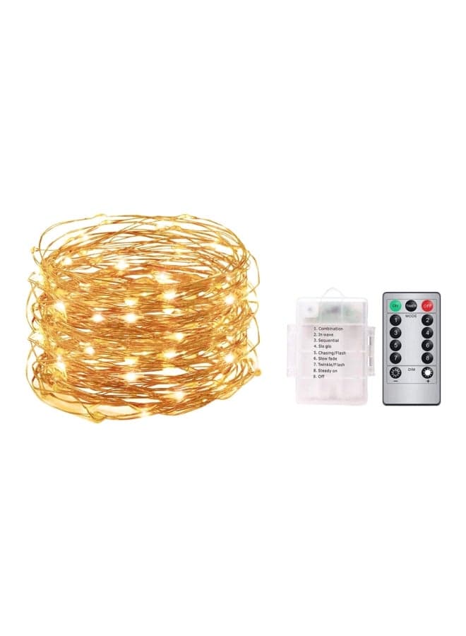 Waterproof LED Light Strip Yellow 20meter