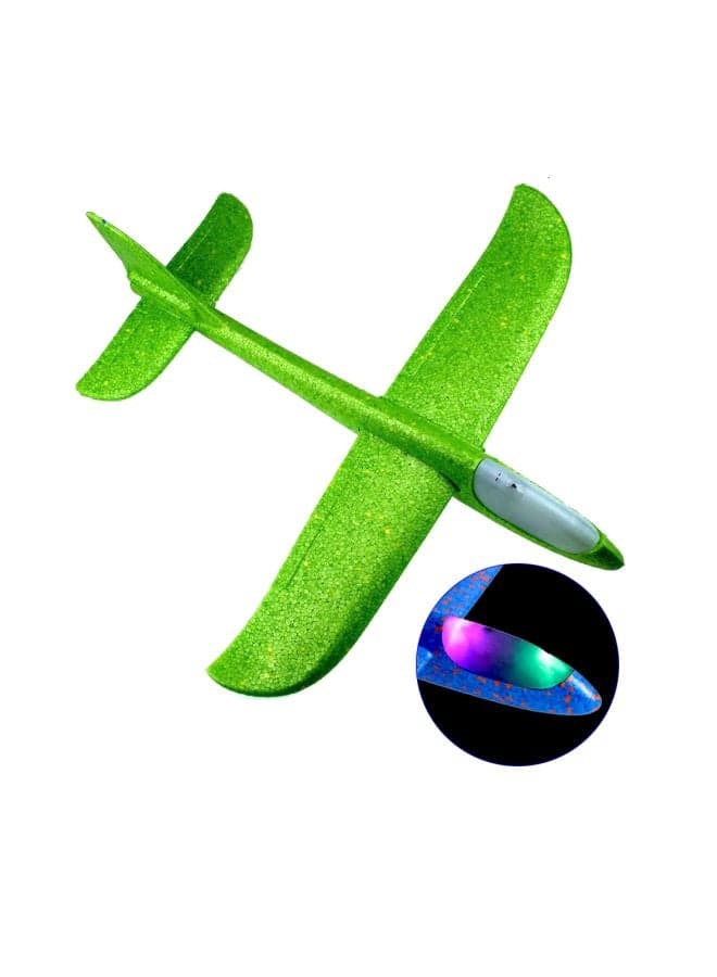 Flying Glider Planes With Flash LED Light 18.9inch