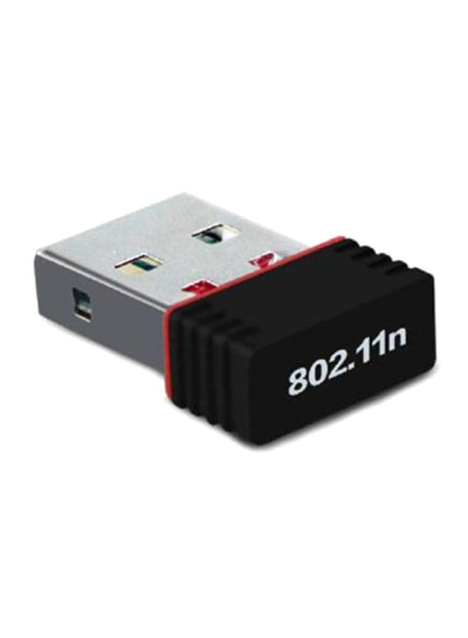 Wireless 150Mbps USB Adapter Wifi 802.11N 150M Network Lan Card Black