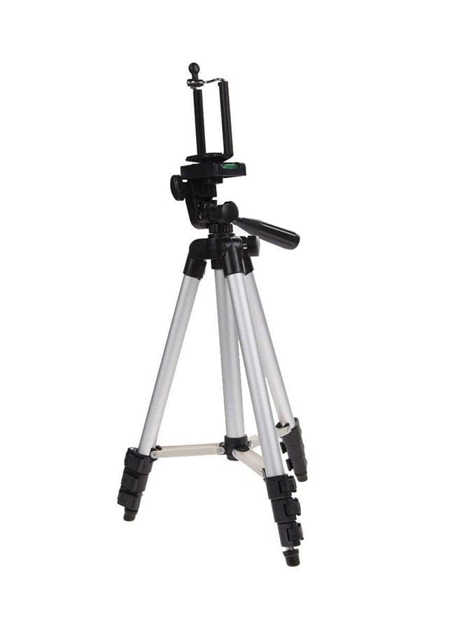 Flexible Portable Aluminum Camera Camcorder Tripod Stand Black/Silver