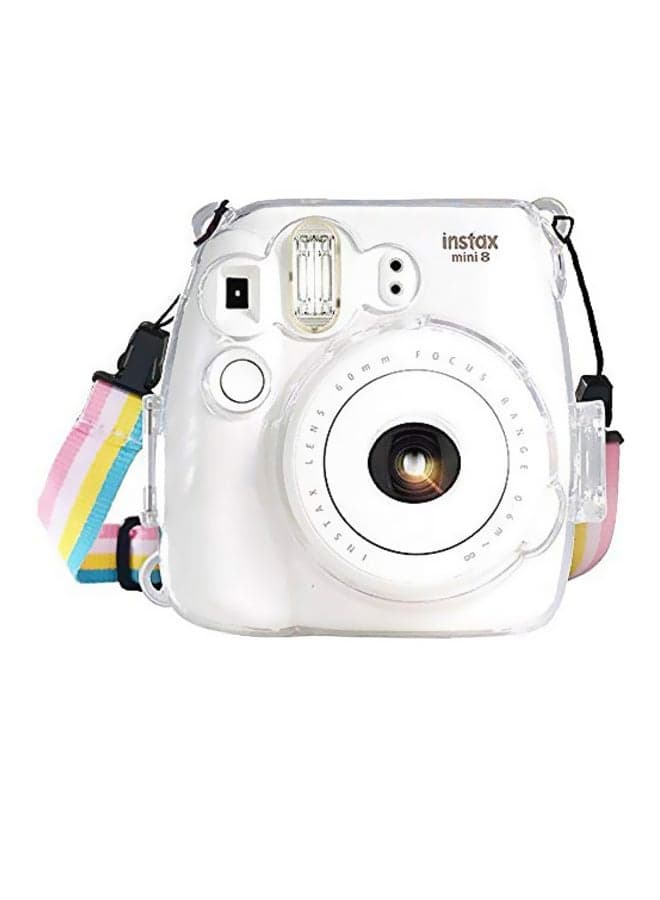 Crystal Camera Case For Fujifilm Instax Mini 8/Mini 8+/Mini 9 Clear