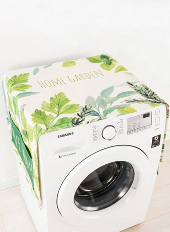 Washing Machine/Table Dust Cover Multicolour 55 X 140cm