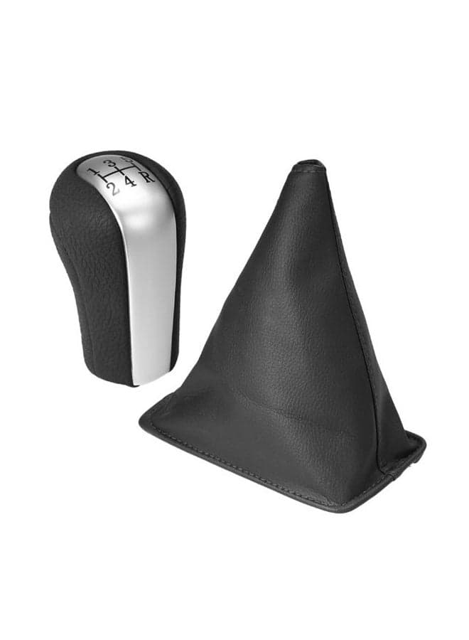 5 Speed Gear Shift Stick Knob With Cover