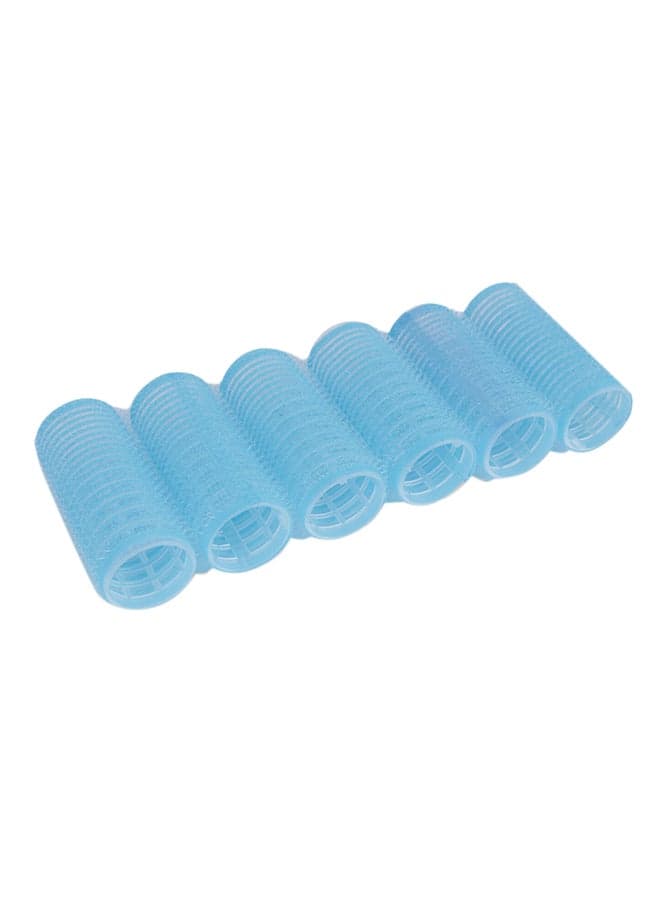 6-Piece Hair Curler Roller Set Blue
