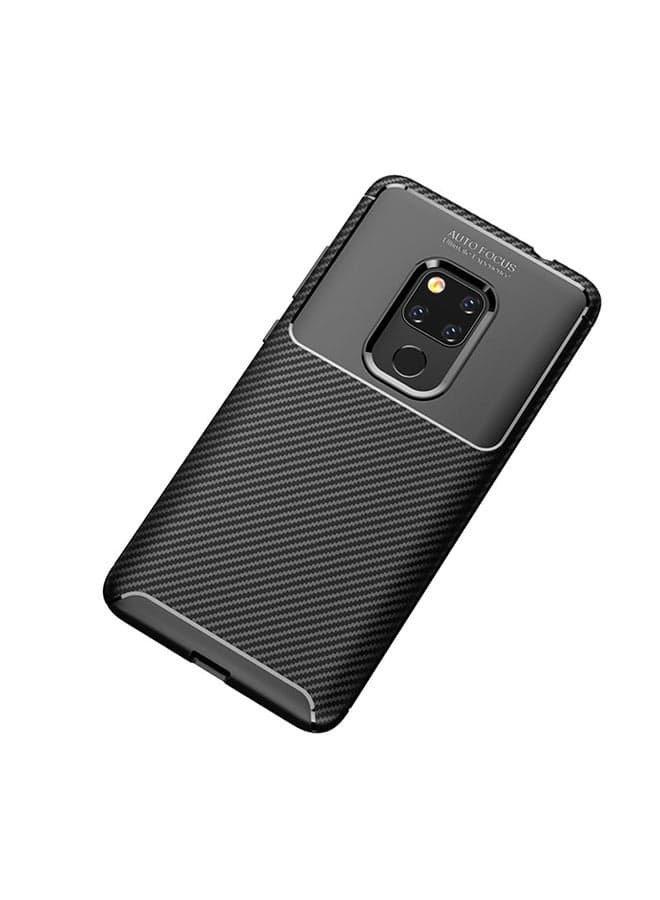 Flash Powder And Diamond Card Holder Protective Case Cover For Huawei Mate 20 X Black