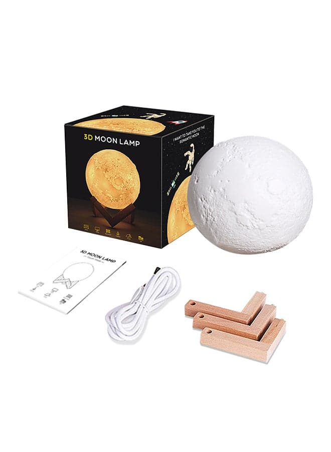 3D Printing Moon Light Lunar Night Lamp Multicolour 0.59kg