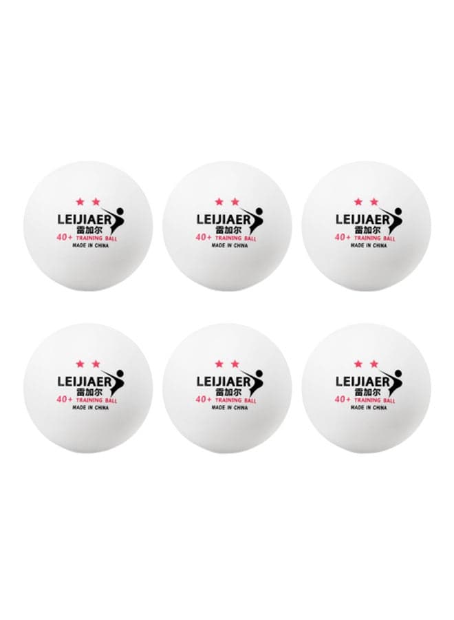6-Piece Table Tennis Ping Pong Balls 30grams