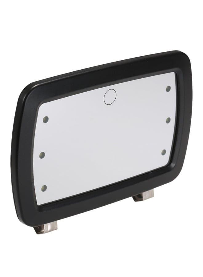 Car Sun Visor Mirror with Six LED Lights