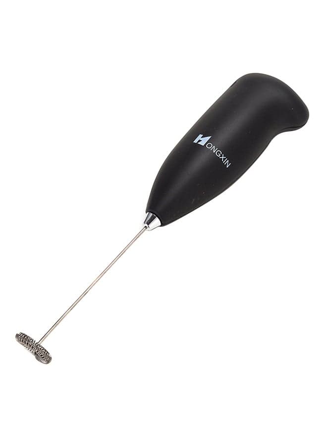 Electric Handheld Foam Milk Frother Black/Silver